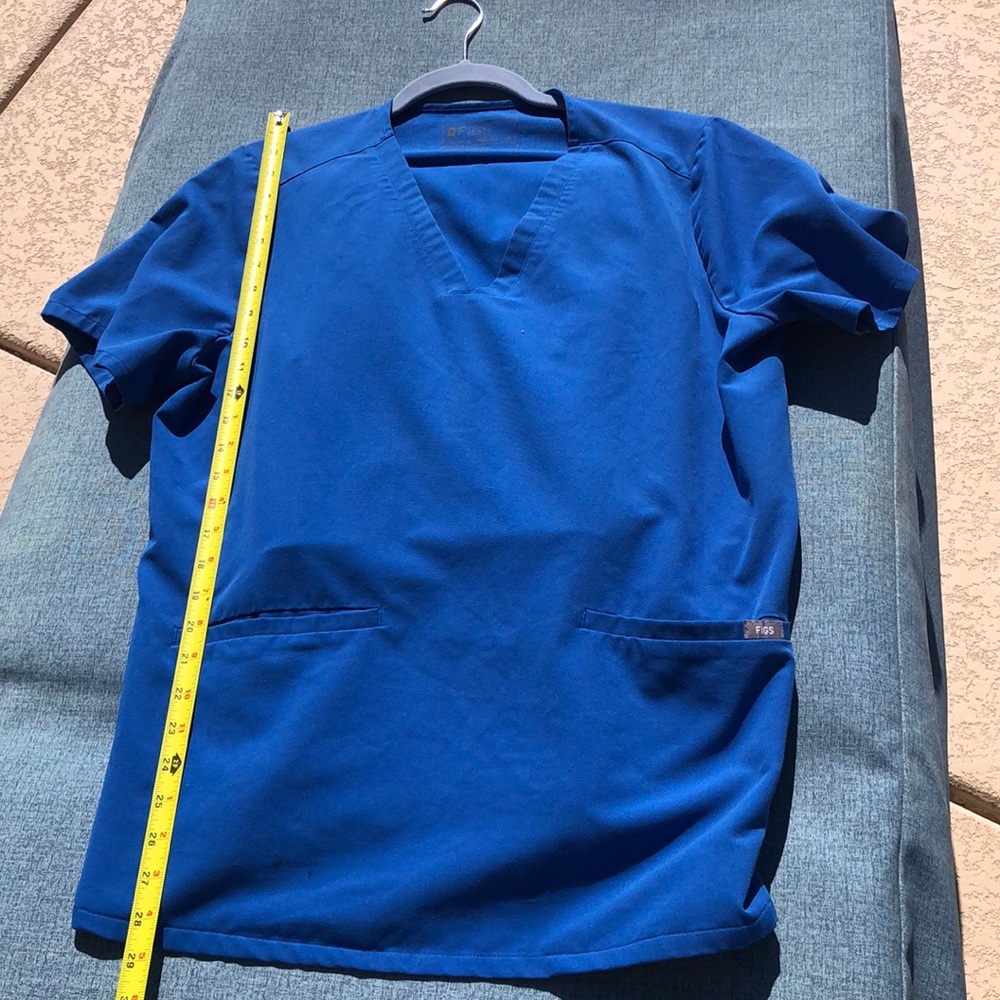 FIGS ROYAL BLUE SCRUB SET. XL